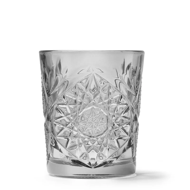 35.5 cl - Hobstar Bicchiere Whisky in Vetro - Set 6 Pezzi