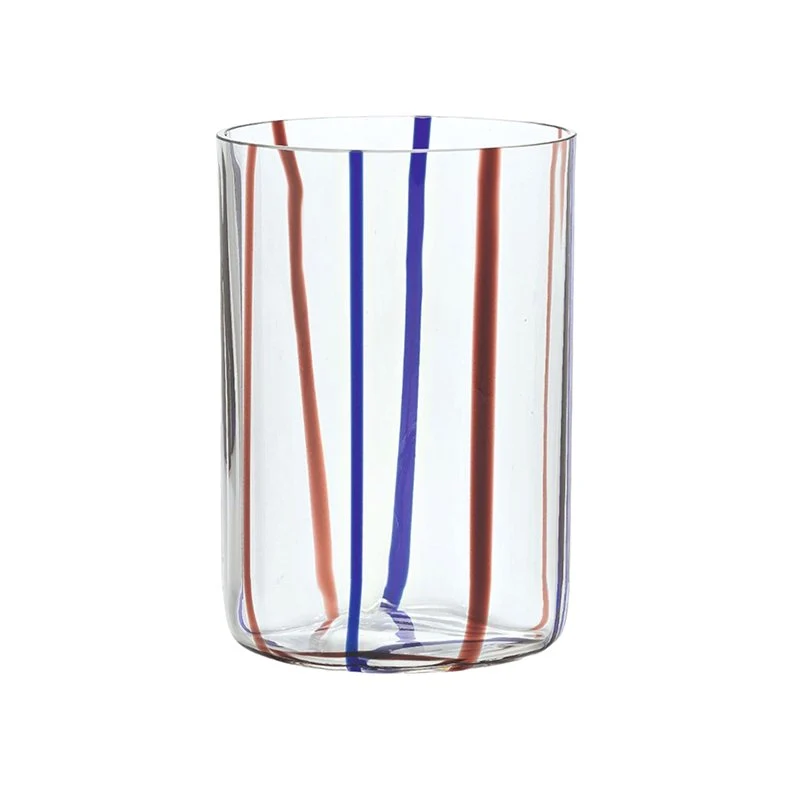 35 cl - Tirache Bicchiere Acqua in Vetro Borosilicato - Set 6 Pezzi
