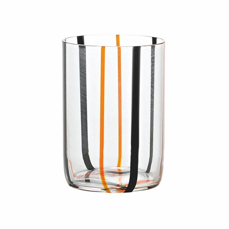 35 cl - Tirache Bicchiere Acqua in Vetro Borosilicato - Set 6 Pezzi