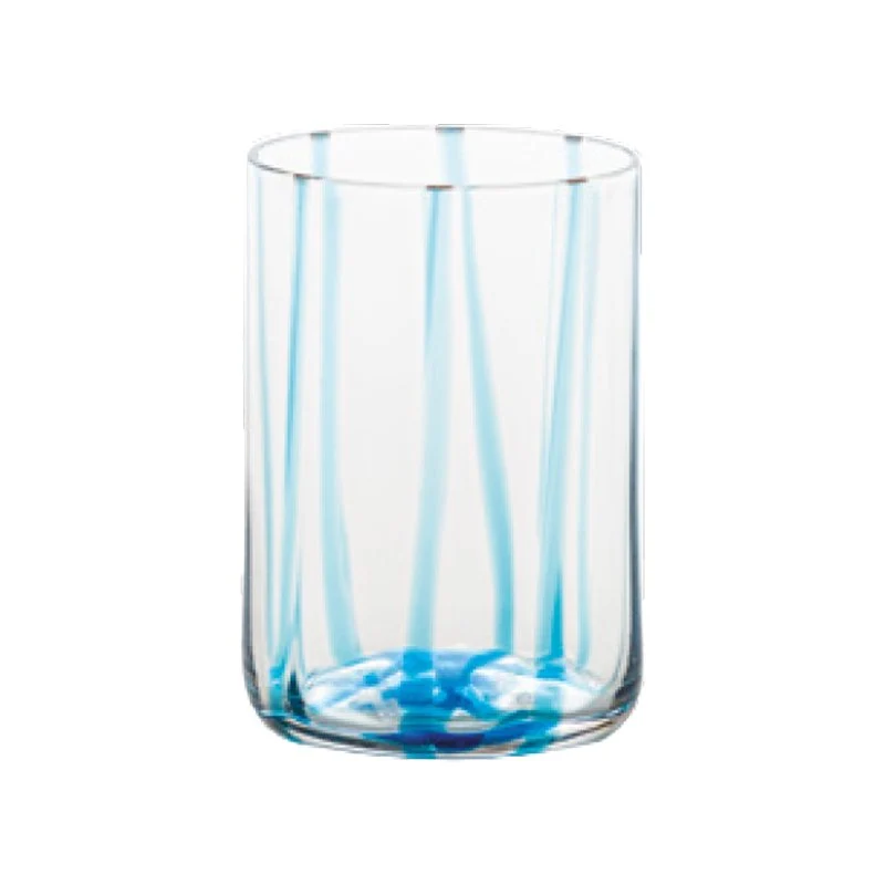 35 cl - Tirache Bicchiere Acqua in Vetro Borosilicato - Set 6 Pezzi