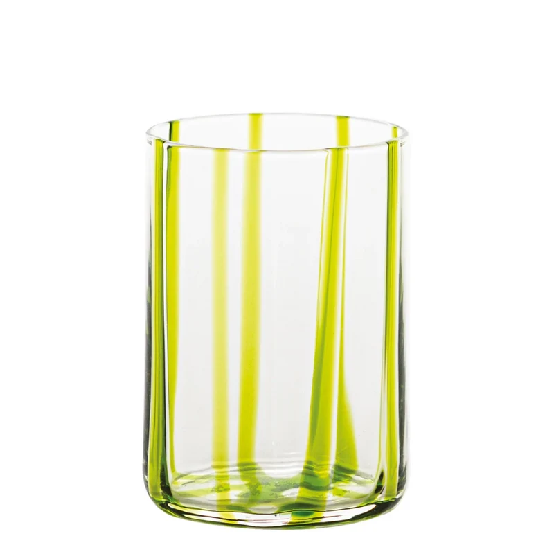 35 cl - Tirache Bicchiere Acqua in Vetro Borosilicato - Set 6 Pezzi