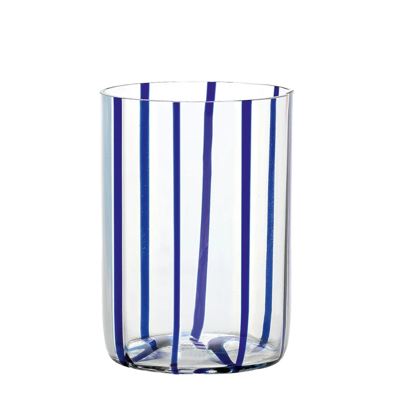 35 cl - Tirache Bicchiere Acqua in Vetro Borosilicato - Set 6 Pezzi