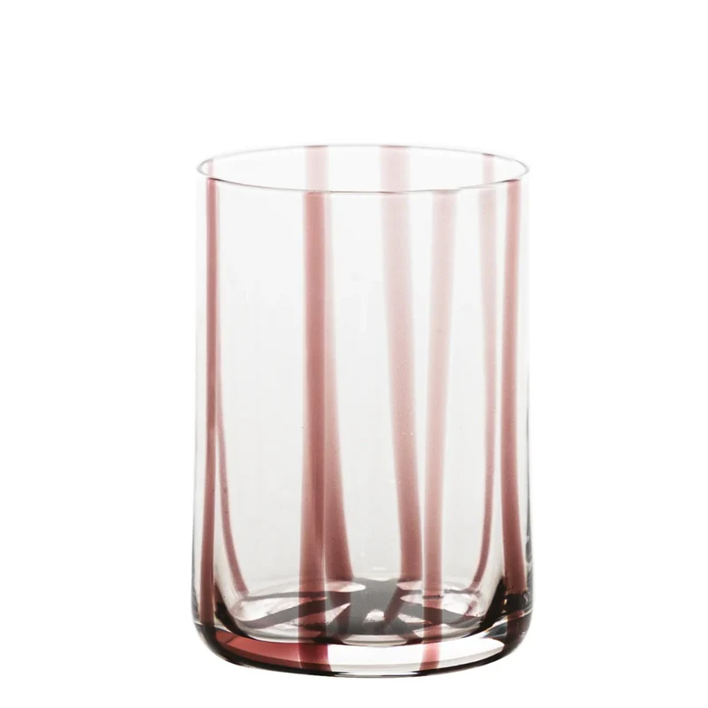 35 cl - Tirache Bicchiere Acqua in Vetro Borosilicato - Set 6 Pezzi