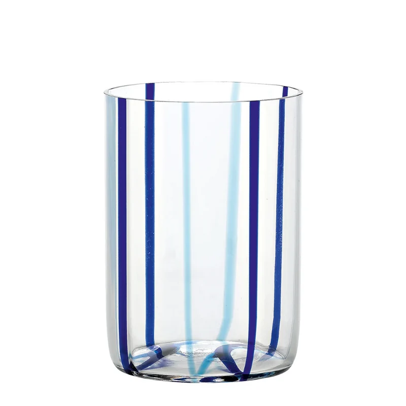 35 cl - Tirache Bicchiere Acqua in Vetro Borosilicato - Set 6 Pezzi