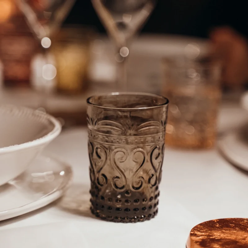 27 cl - Provenzale Bicchiere Acqua in Vetro - Set 6 Pezzi