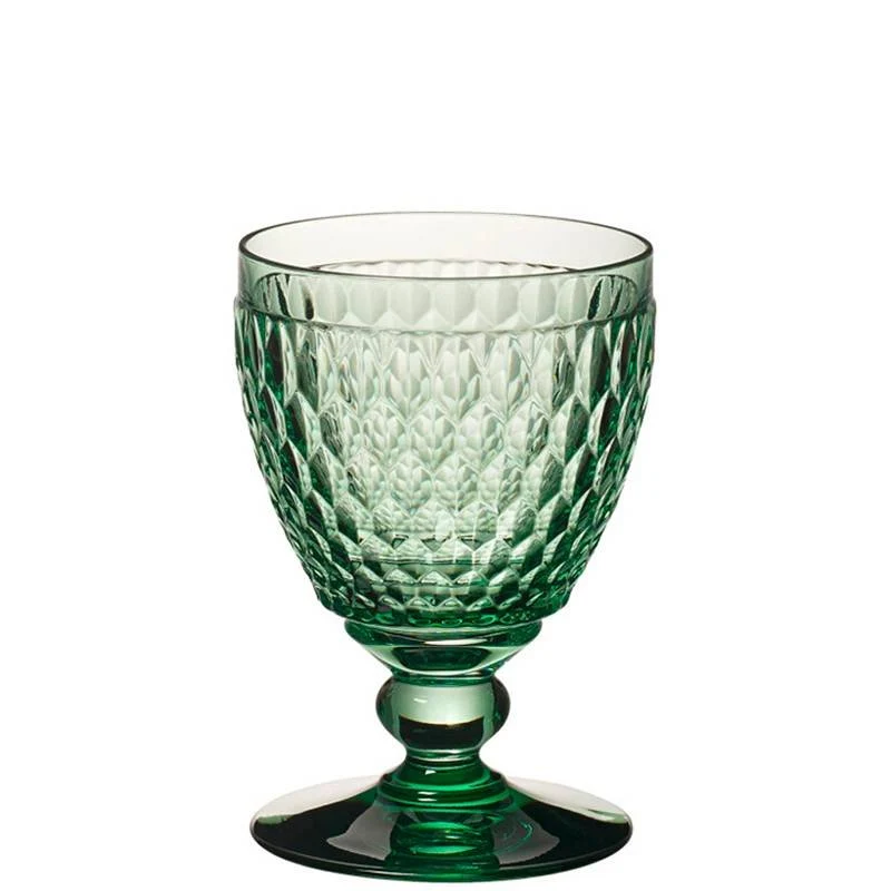 12.5 cl - Boston Calice Vino Bianco in Vetro - Set 4 Pezzi