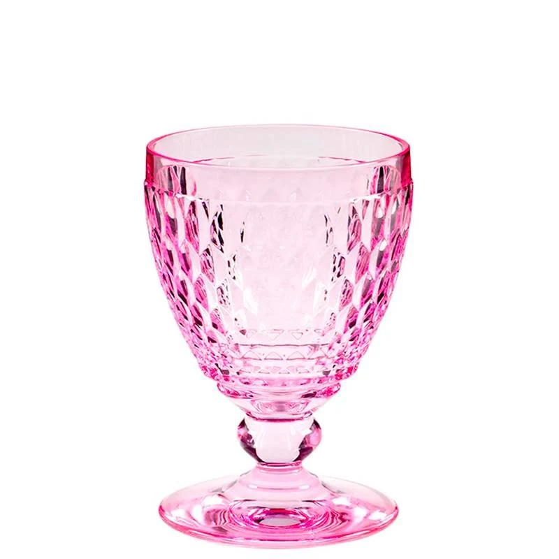 12.5 cl - Boston Calice Vino Bianco in Vetro - Set 4 Pezzi