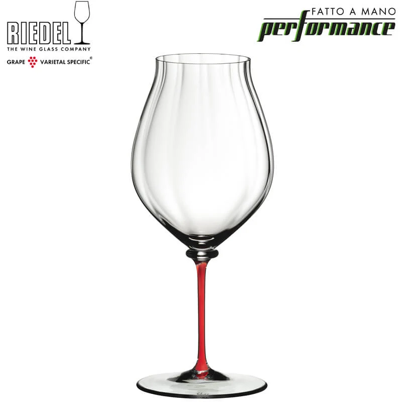 83 cl - Fatto A Mano Performance Calice Vino Rosso Pinot Noir in Vetro