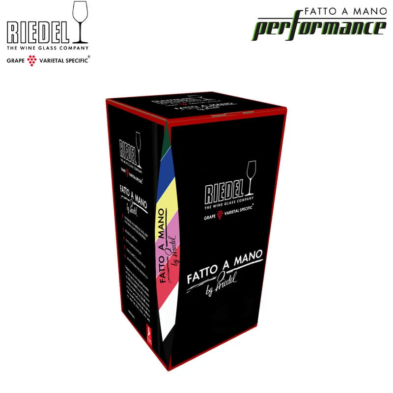 83 cl - Fatto A Mano Performance Calice Vino Rosso Pinot Noir in Vetro