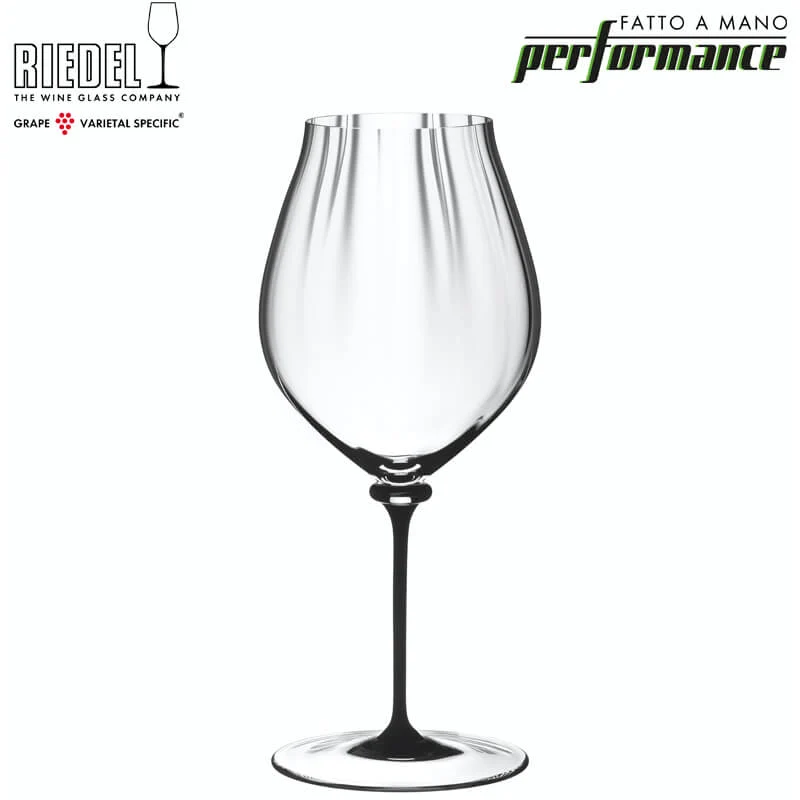 83 cl - Fatto A Mano Performance Calice Vino Rosso Pinot Noir in Vetro