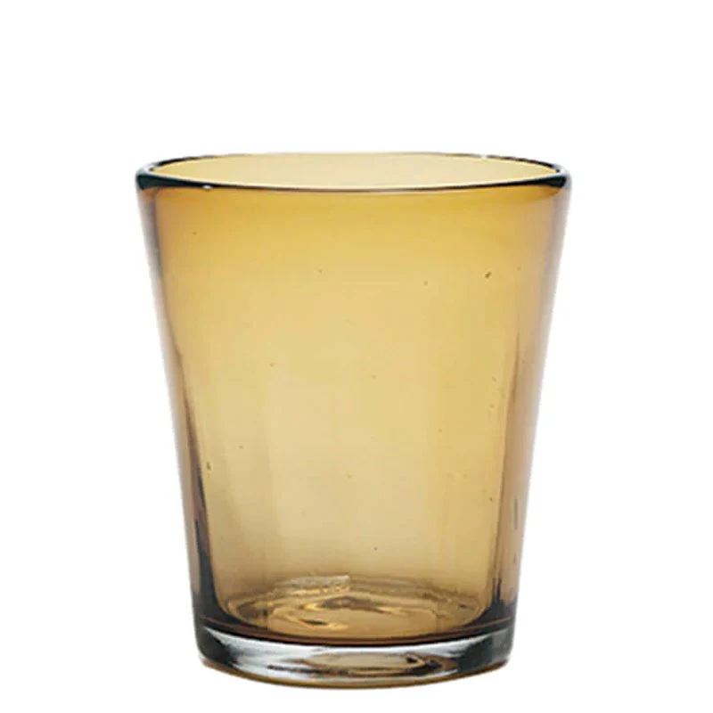 32 cl - Bei Bicchiere Acqua in Vetro Soffiato - Set 6 Pezzi