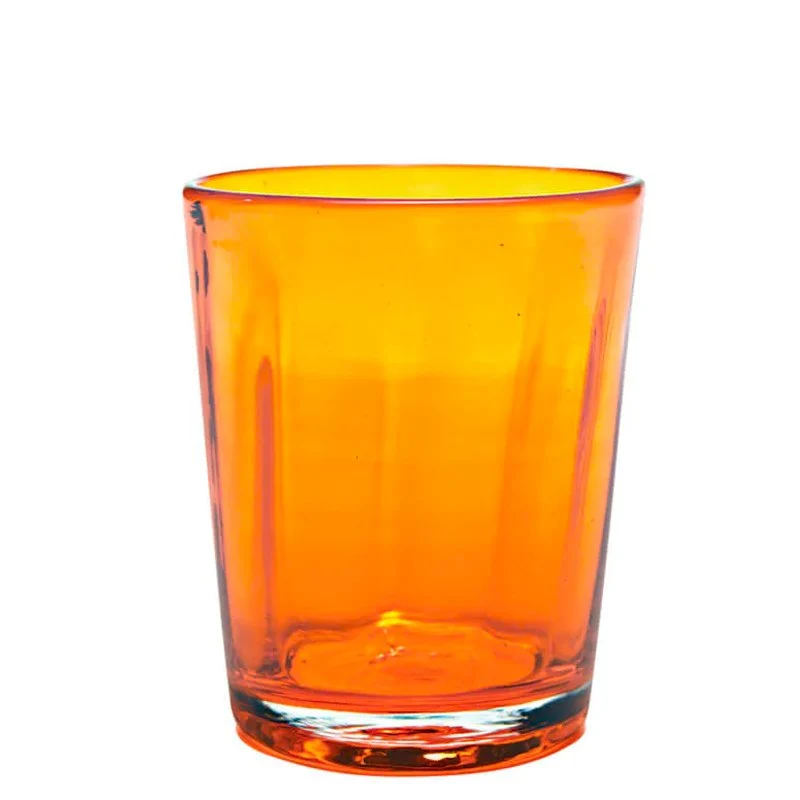 32 cl - Bei Bicchiere Acqua in Vetro Soffiato - Set 6 Pezzi