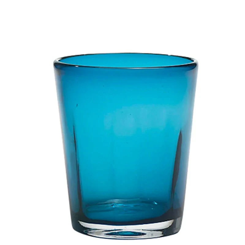 32 cl - Bei Bicchiere Acqua in Vetro Soffiato - Set 6 Pezzi