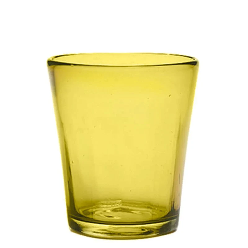 32 cl - Bei Bicchiere Acqua in Vetro Soffiato - Set 6 Pezzi