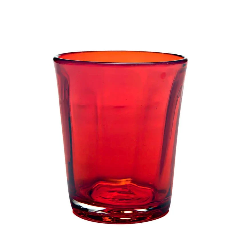 32 cl - Bei Bicchiere Acqua in Vetro Soffiato - Set 6 Pezzi