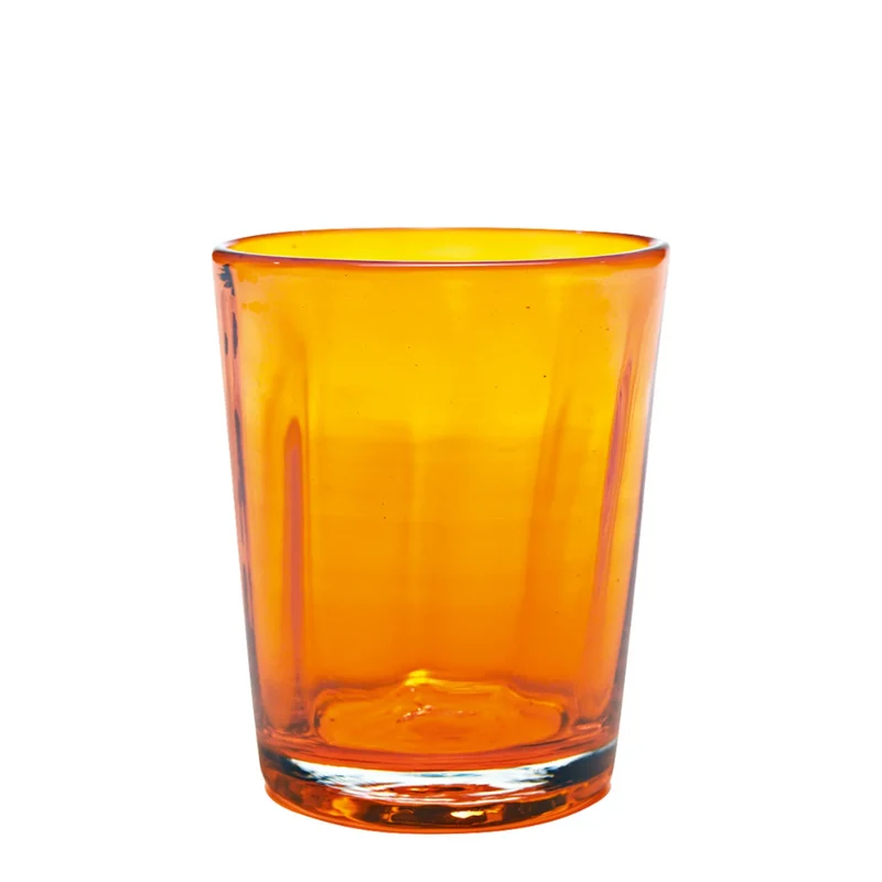 32 cl - Bei Bicchiere Acqua in Vetro Soffiato - Set 6 Pezzi