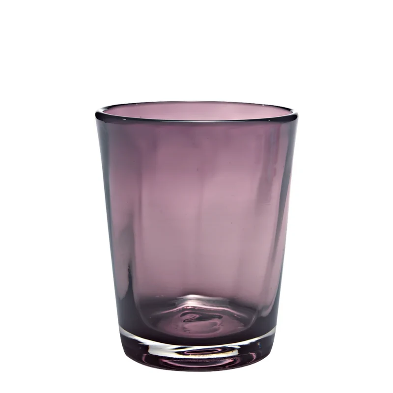 32 cl - Bei Bicchiere Acqua in Vetro Soffiato - Set 6 Pezzi