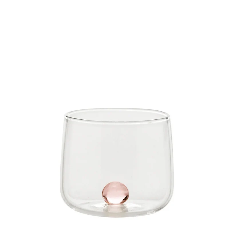 10 cl - Bilia Junior Bicchiere Liquore Bilia Colorata in Vetro Borosilicato - Set 6 Pezzi