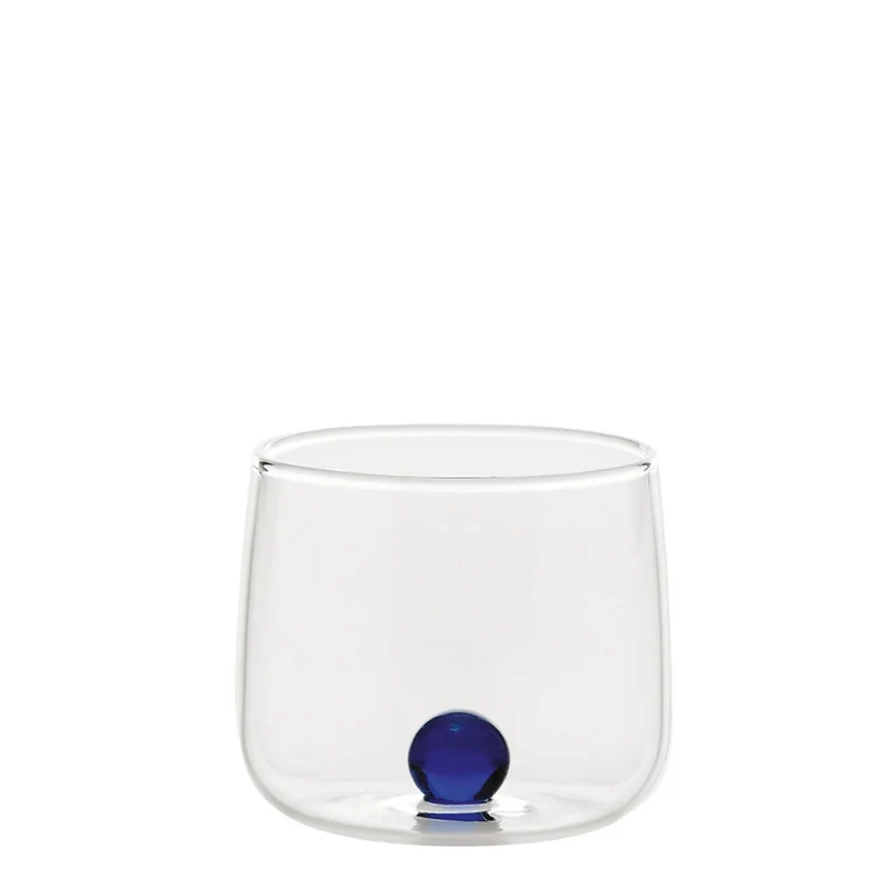 10 cl - Bilia Junior Bicchiere Liquore Bilia Colorata in Vetro Borosilicato - Set 6 Pezzi