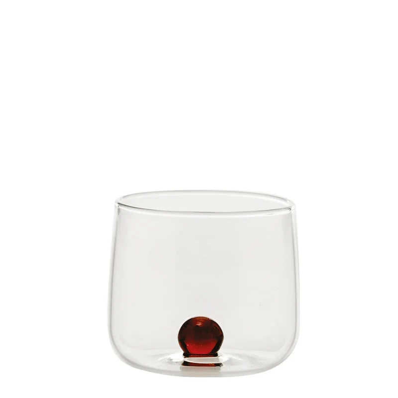 10 cl - Bilia Junior Bicchiere Liquore Bilia Colorata in Vetro Borosilicato - Set 6 Pezzi