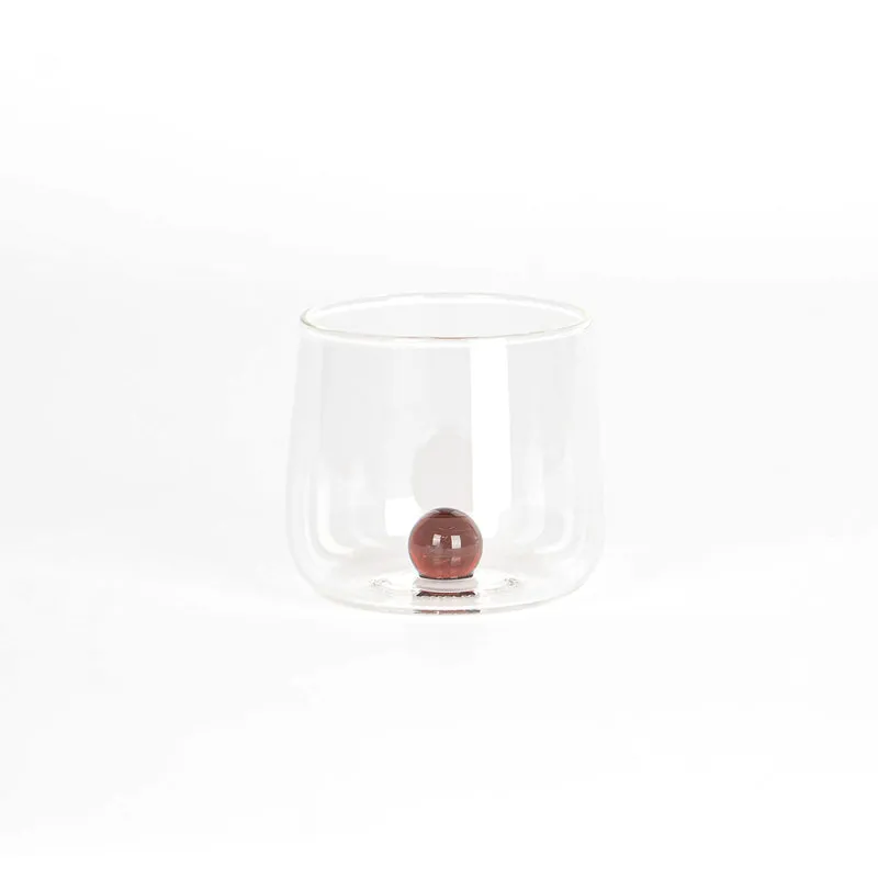 10 cl - Bilia Junior Bicchiere Liquore Bilia Colorata in Vetro Borosilicato - Set 6 Pezzi