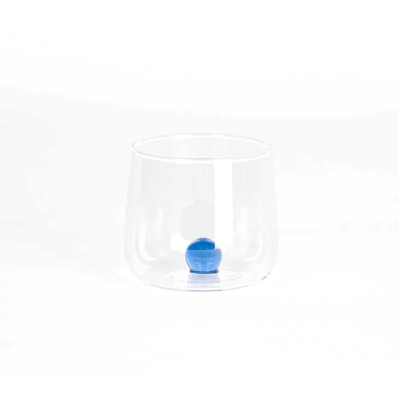 10 cl - Bilia Junior Bicchiere Liquore Bilia Colorata in Vetro Borosilicato - Set 6 Pezzi