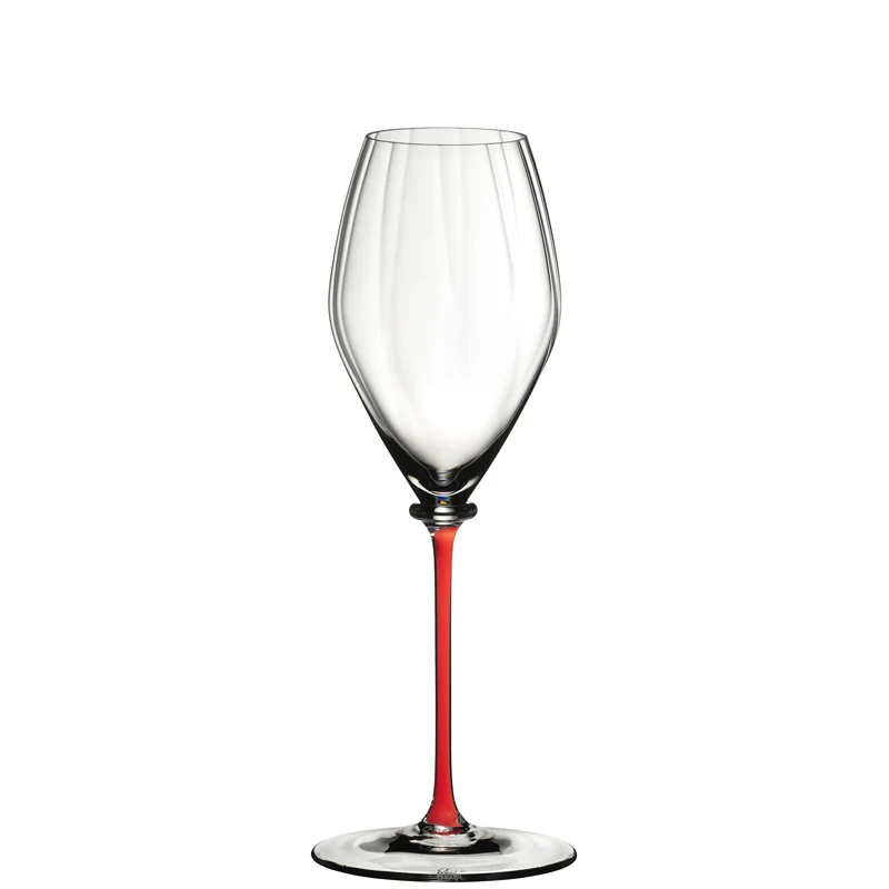 37.5 cl - Fatto A Mano Performance Calice Champagne Stelo Colorato in Vetro