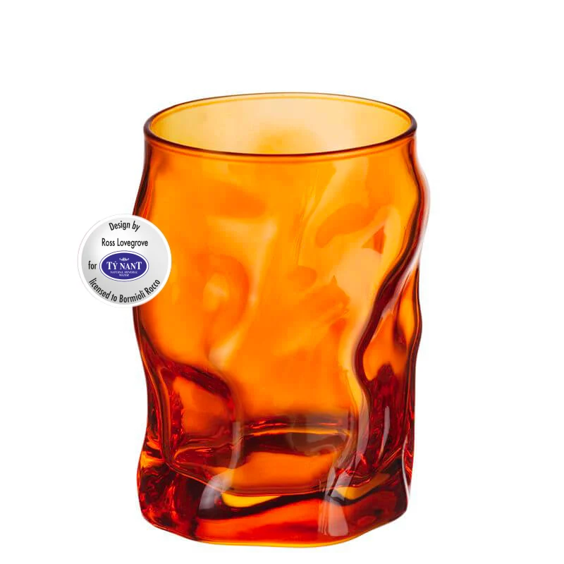30 cl - Sorgente Bicchiere Acqua in Vetro - Set 6 Pezzi