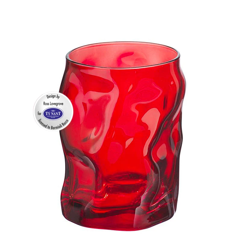 30 cl - Sorgente Bicchiere Acqua in Vetro - Set 6 Pezzi
