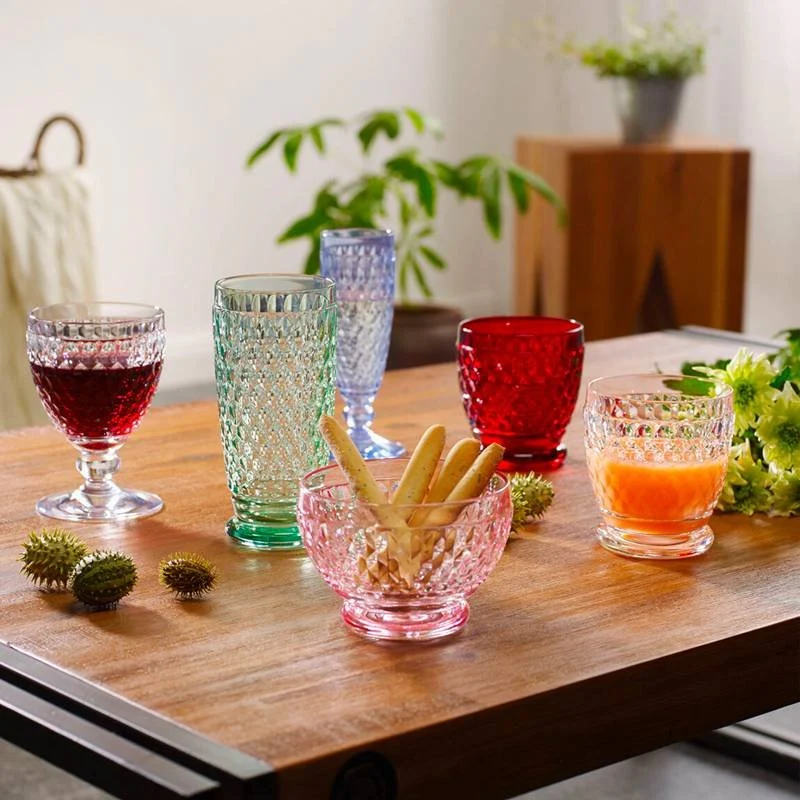 20 cl - Boston Bicchiere Acqua in Vetro - Set 4 Pezzi