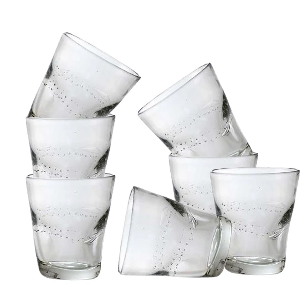 35 cl - Dalì Bicchiere Acqua in Vetro - Set 6 Pezzi