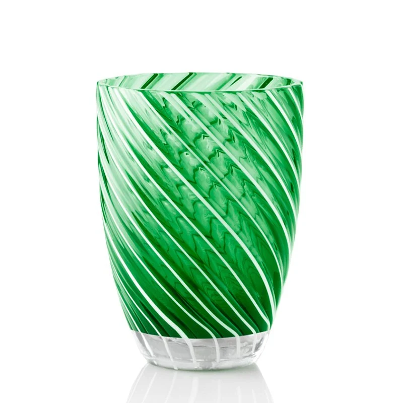 38 cl - Vertigo Bicchiere Acqua in Vetro - Set 6 Pezzi