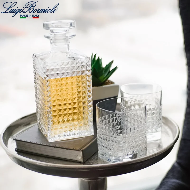 38 cl - Mixology Bicchiere Whisky in Vetro - Set 6 Pezzi