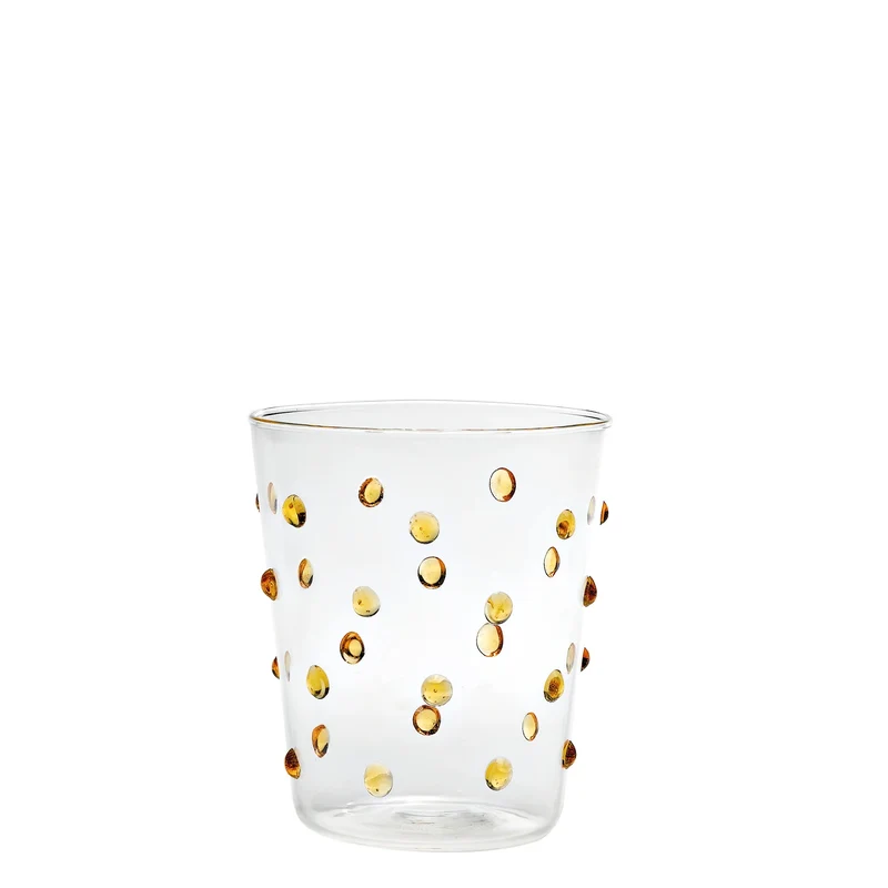 45 cl - Party Bicchiere Bibita Pallini Colorati in Vetro Borosilicato - Set 6 Pezzi