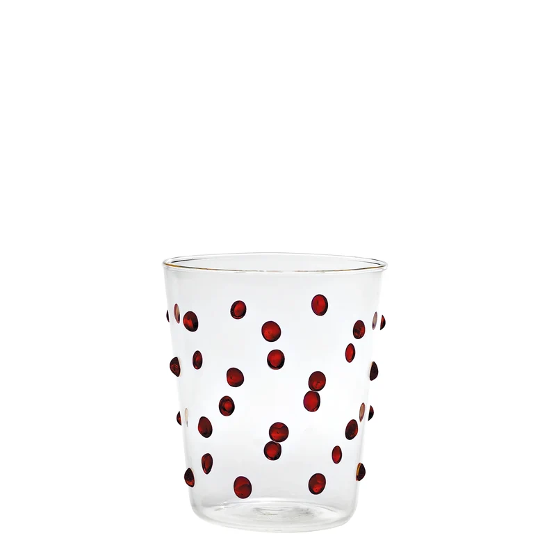 45 cl - Party Bicchiere Bibita Pallini Colorati in Vetro Borosilicato - Set 6 Pezzi