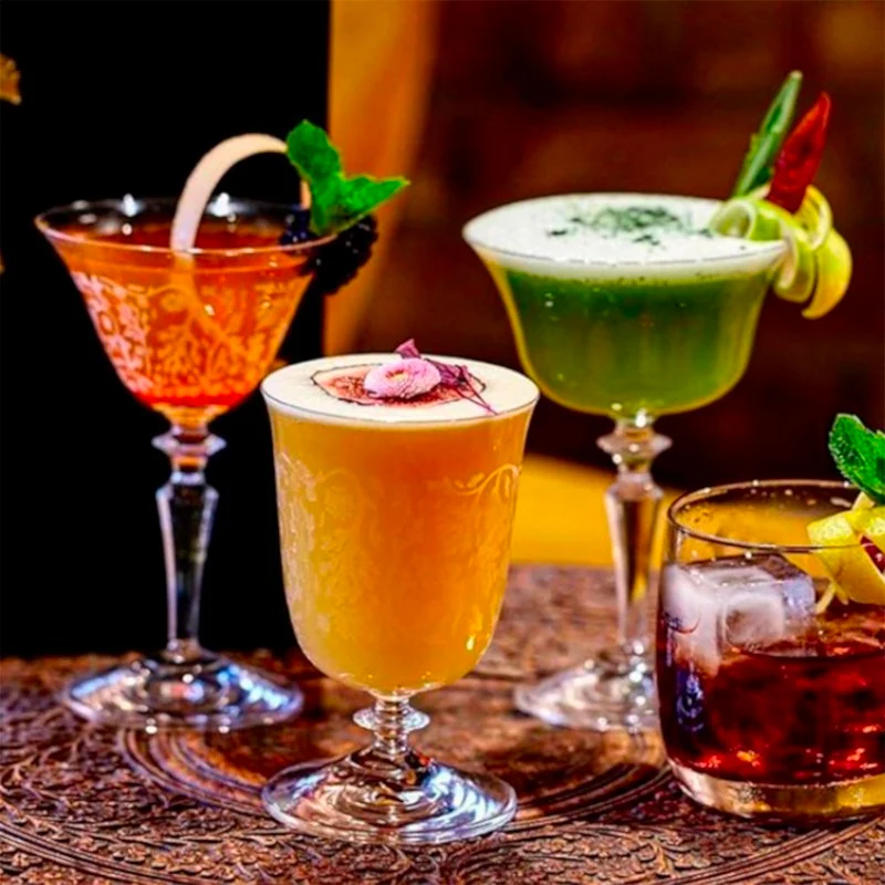 13 cl - Wormwood Bicchiere Martini in Vetro - Set 6 Pezzi