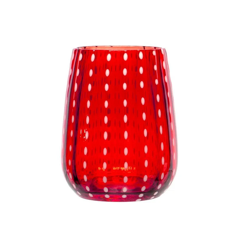 36 cl - Perlage Bicchiere Acqua in Vetro - Set 6 Pezzi