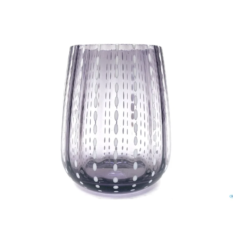 36 cl - Perlage Bicchiere Acqua in Vetro - Set 6 Pezzi