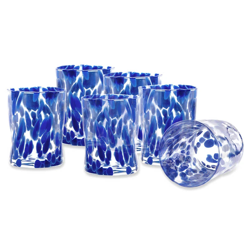 33 cl - Drops Bicchiere Acqua in Vetro - Set 6 Pezzi