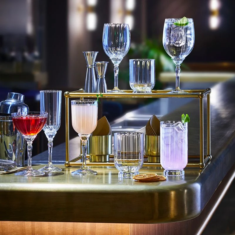 24 cl - Florian Bicchiere Martini in Vetro - Set 6 Pezzi