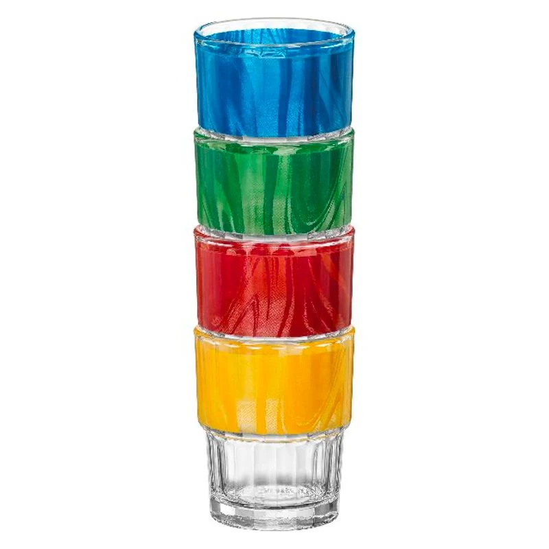 20.5 cl - Lyon Bicchiere Acqua in Vetro - Set 12 Pezzi