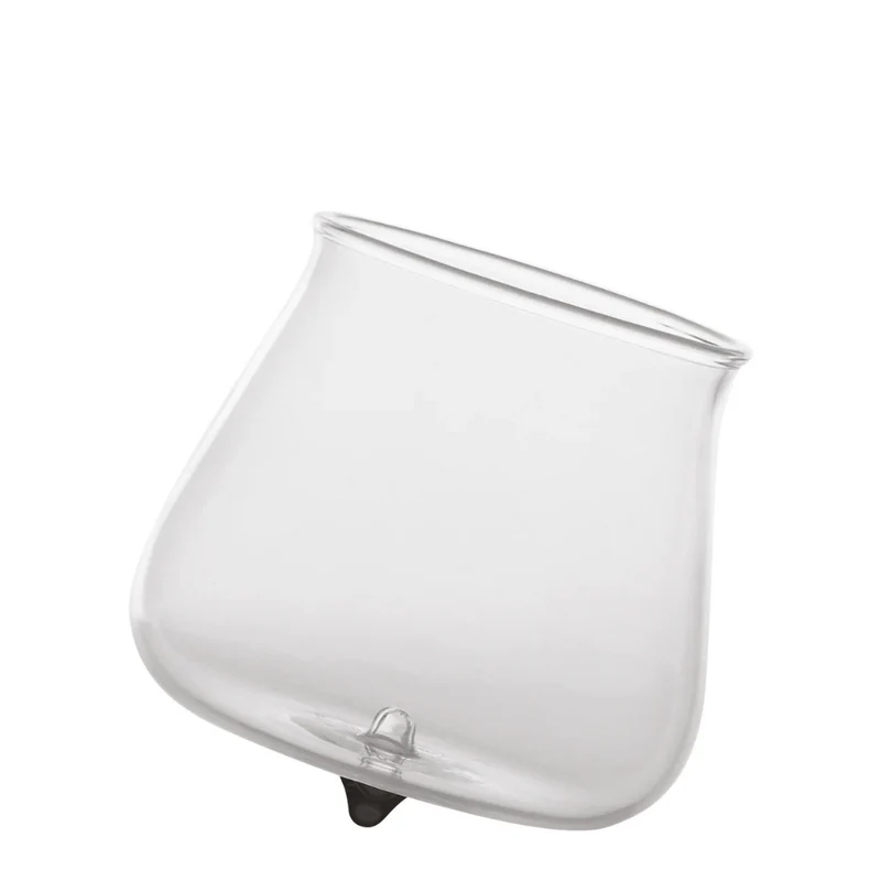 40 cl - Pirolo Bicchiere Acqua Punta in Vetro Borosilicato - Set 6 Pezzi