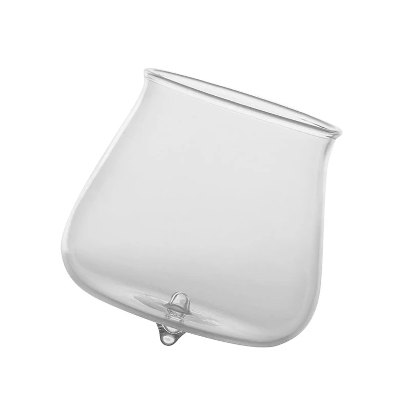 40 cl - Pirolo Bicchiere Acqua Punta in Vetro Borosilicato - Set 6 Pezzi