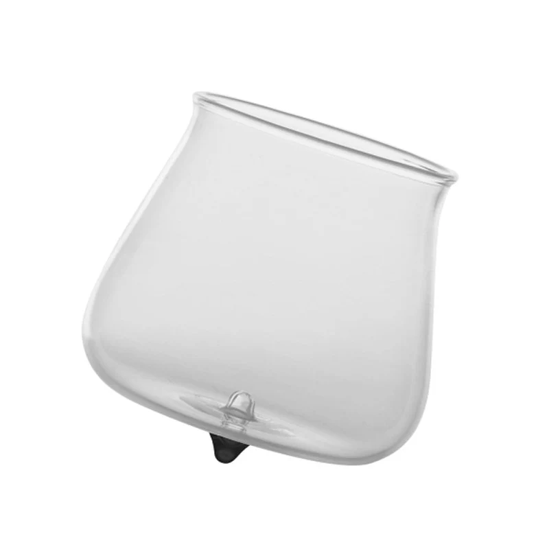 40 cl - Pirolo Bicchiere Acqua Punta in Vetro Borosilicato - Set 6 Pezzi