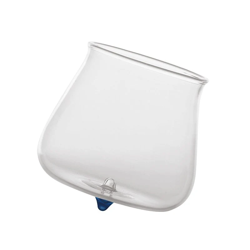 40 cl - Pirolo Bicchiere Acqua Punta in Vetro Borosilicato - Set 6 Pezzi