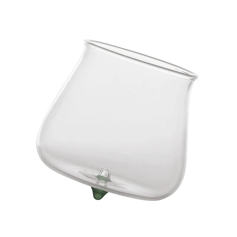 40 cl - Pirolo Bicchiere Acqua Punta in Vetro Borosilicato - Set 6 Pezzi