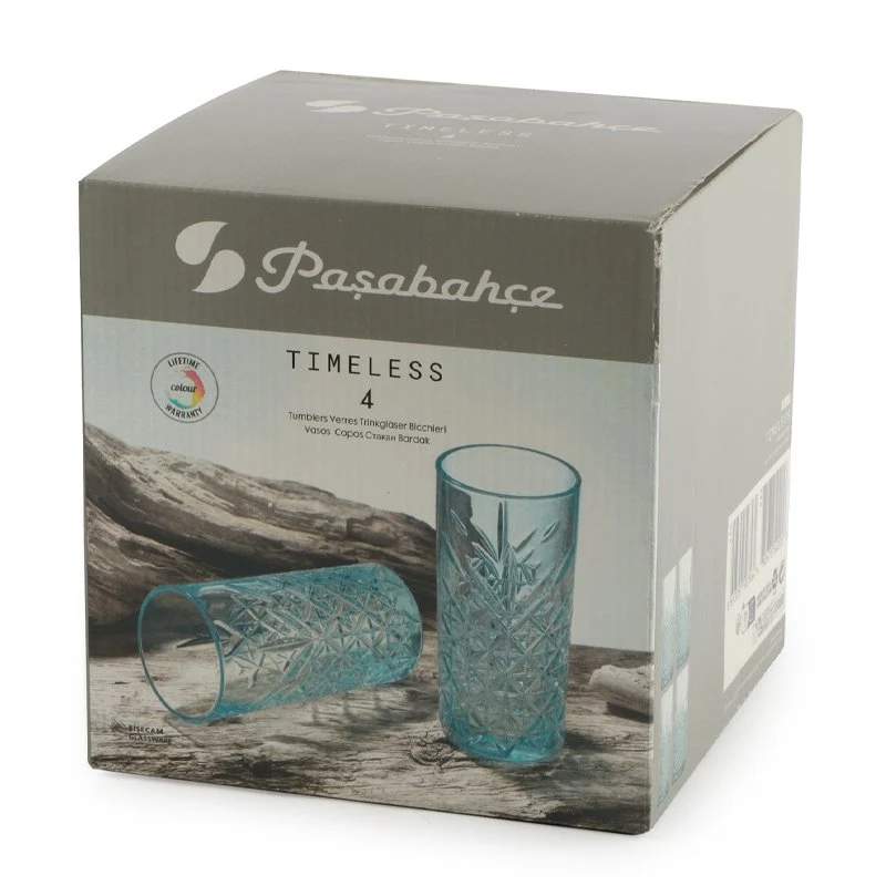 45 cl - Timeless Bicchiere Cocktail in Vetro - Set 4 Pezzi