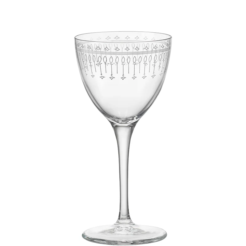 15.5 cl - Bartender Novecento Calice Nick e Nora in Vetro - Set 6 Pezzi