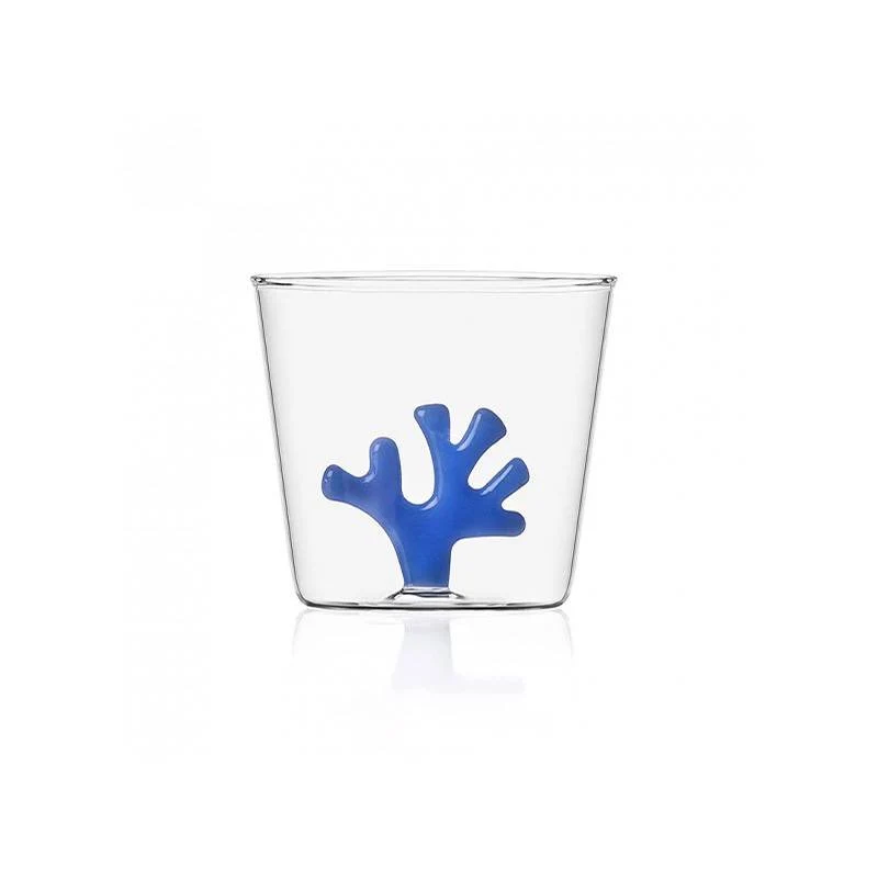 30 cl - Coral Reef Bicchiere Acqua Corallo in Vetro Borosilicato
