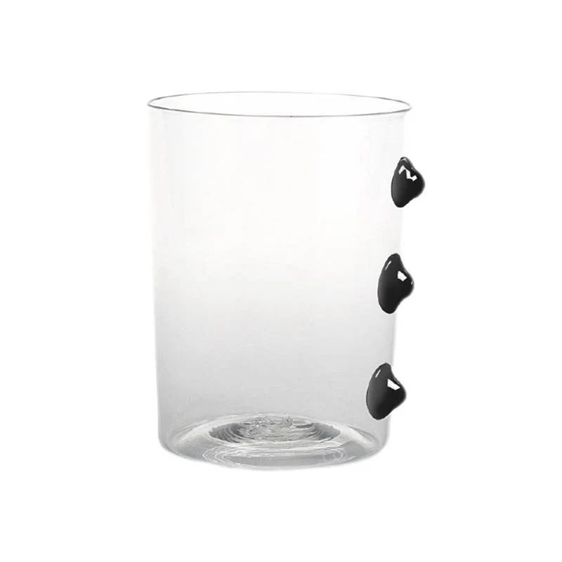 37 cl - Petoni Bicchiere Acqua 3 Punti Verticali in Vetro Borosilicato - Set 6 Pezzi